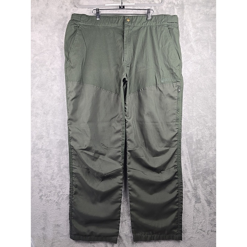 Beretta Utility Pants Tactical Men's 3XL 42x33 Green Hunting Lined Zip‎ Pocket